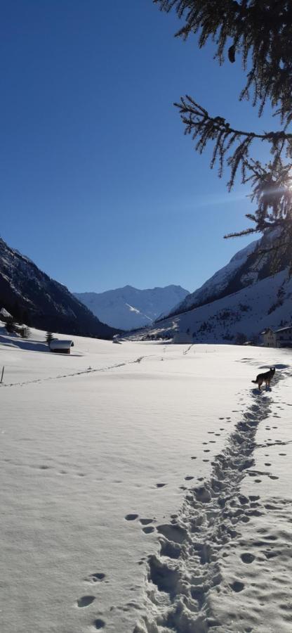 Hotel St-Leonhard Sankt Leonhard im Pitztal Bagian luar foto